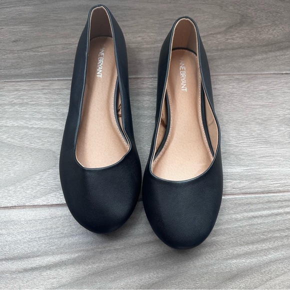 Lane Bryant Classic Black Women's Flats - Picture 2 of 12